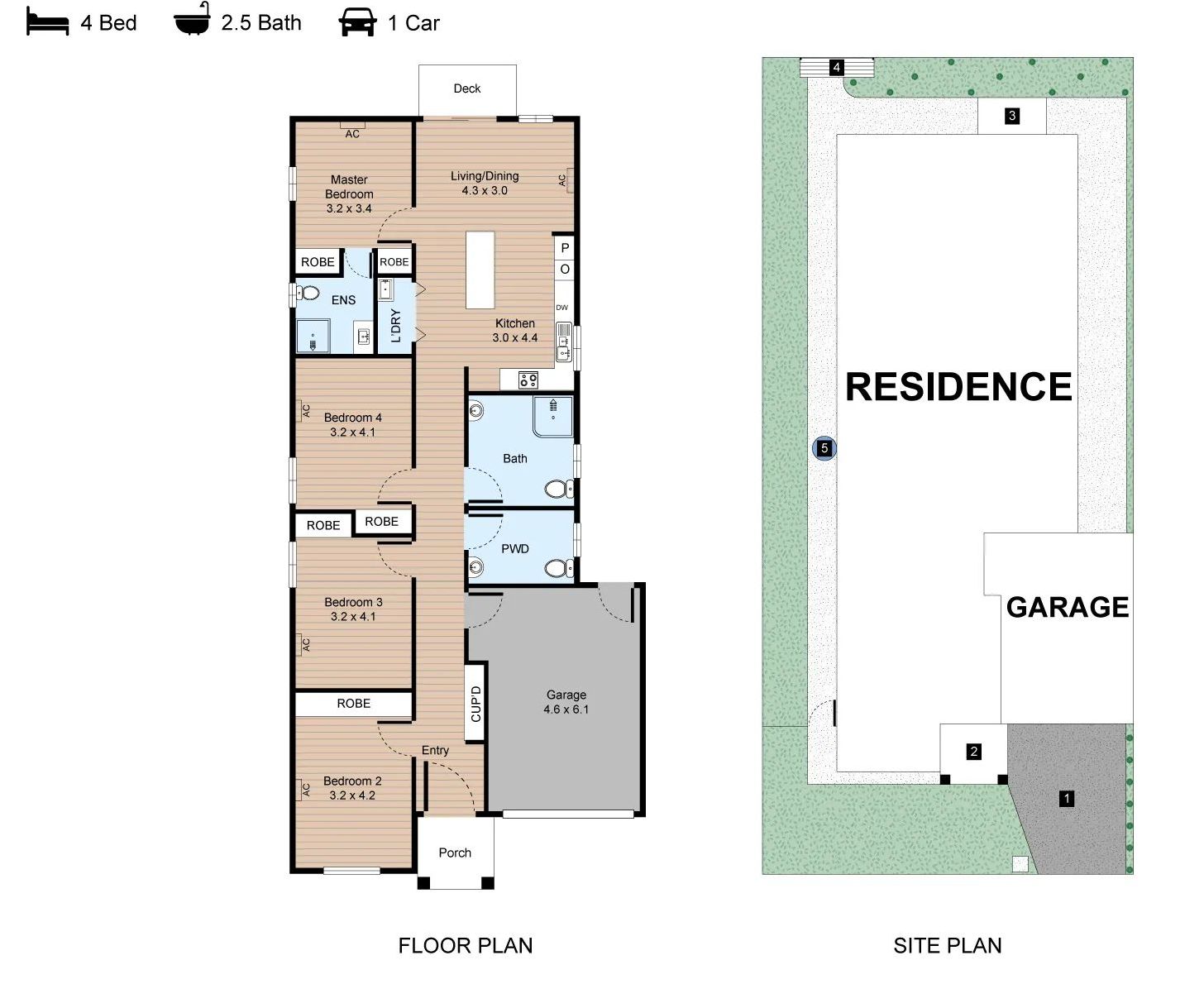85ADEL   Floor Plan