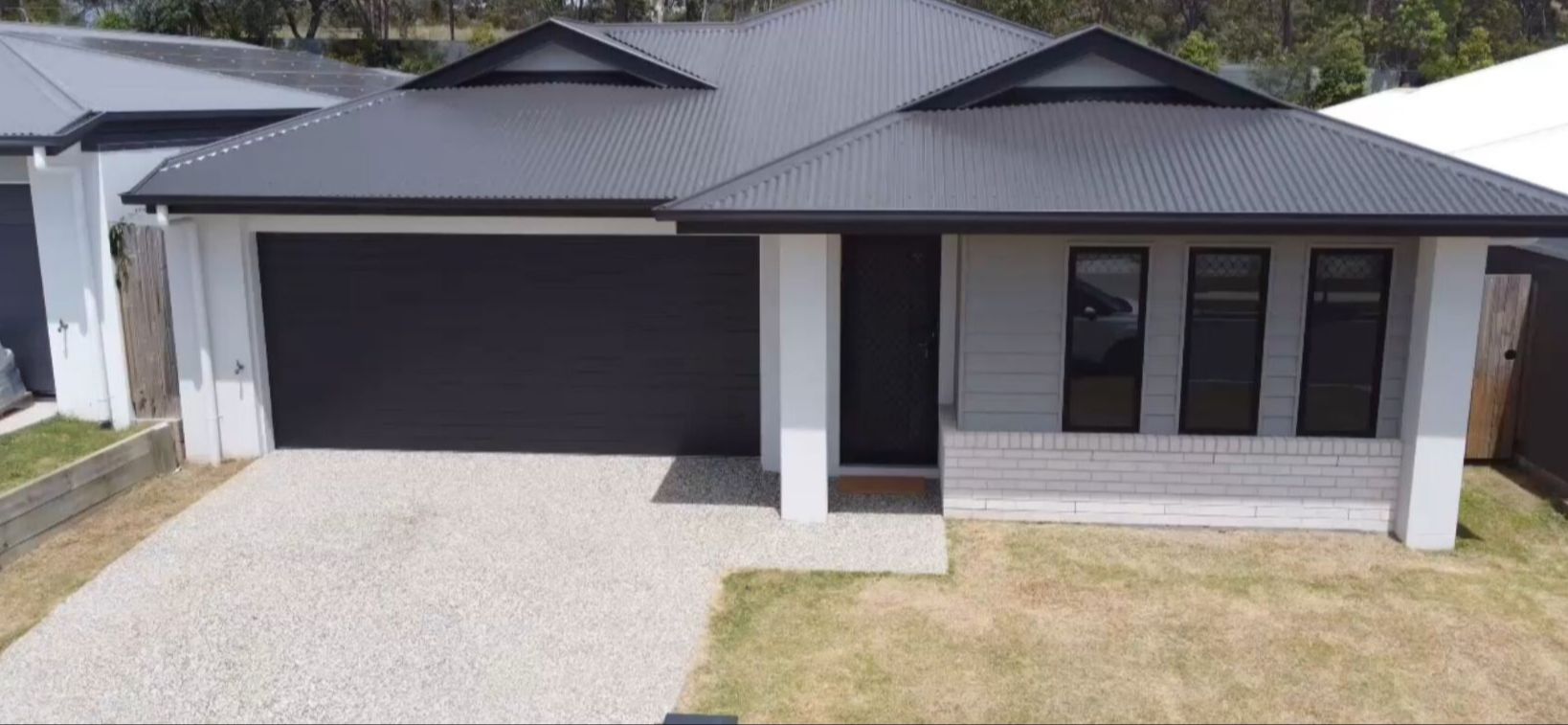 Drone shot front property