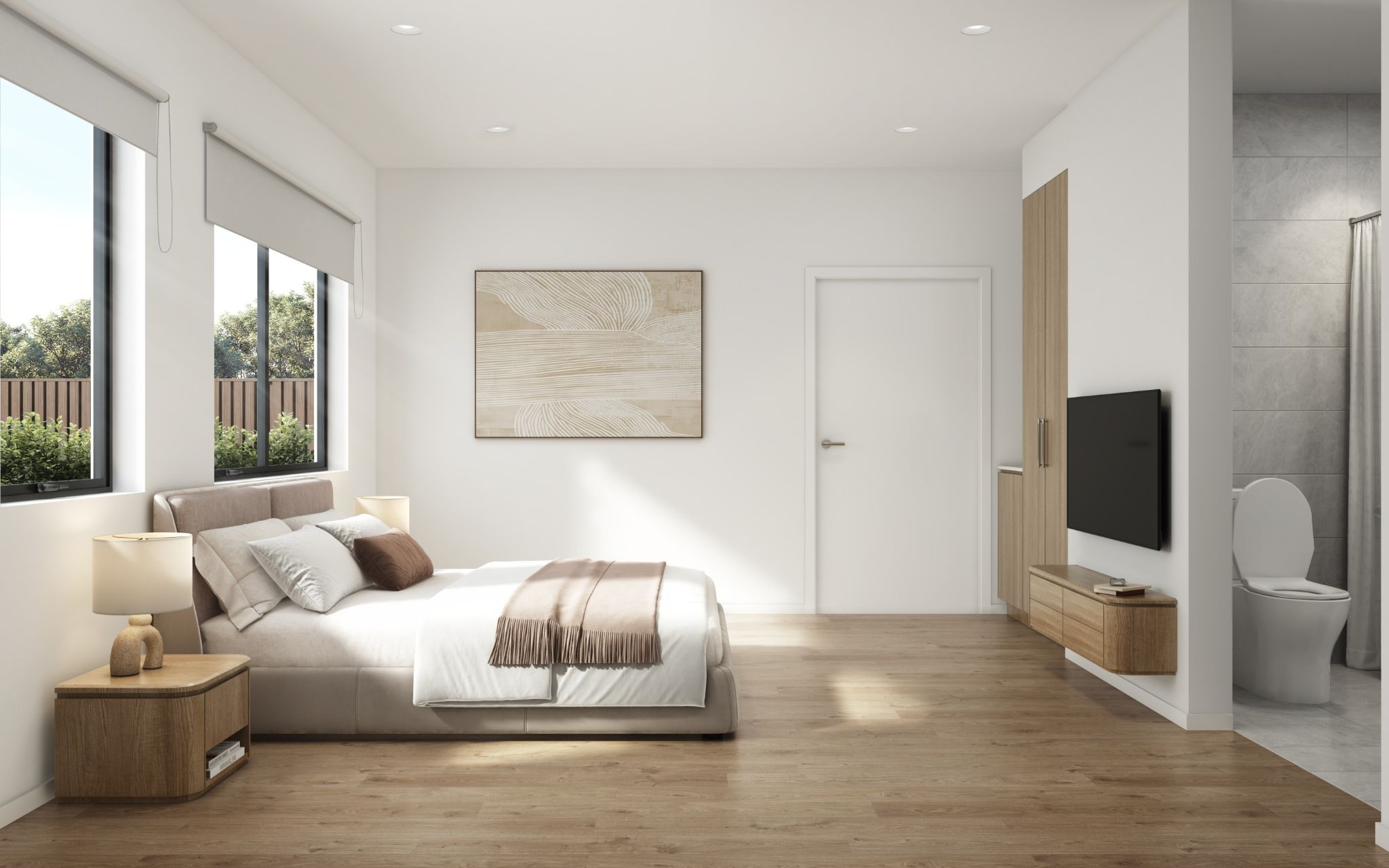 Napier St  GF _Cam 4_Bedroom Render