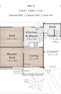 Floor planUnit2