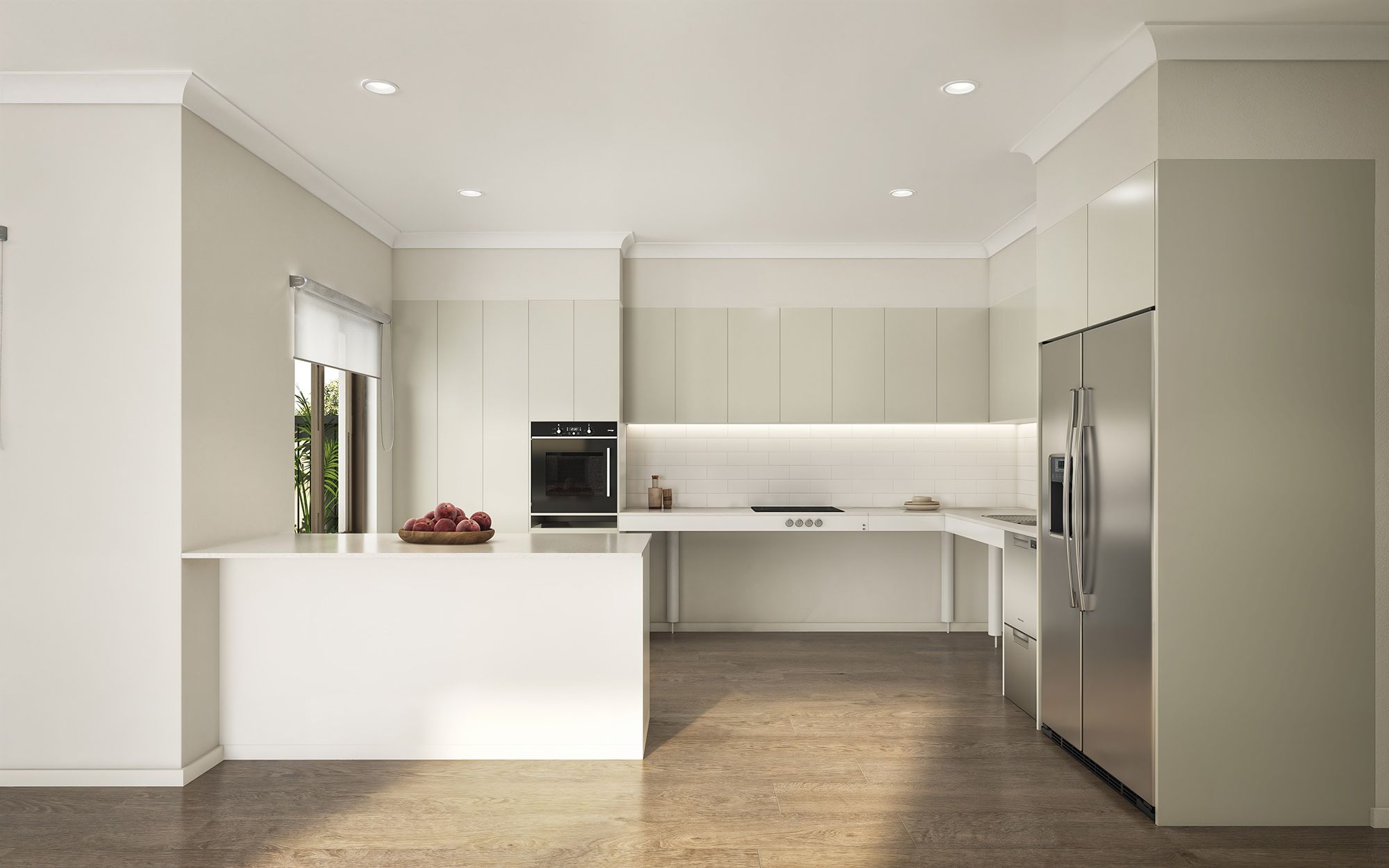 David  Fidge) Nth Knoxfield Unit 1 Kitchen with Island Bench LR