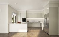 David  Fidge) Nth Knoxfield Unit 1 Kitchen with Island Bench LR