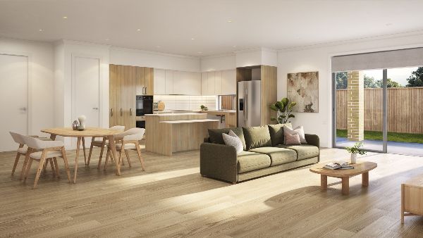 David Nth Knoxfield Unit 2 Living Dining Kitchen HR