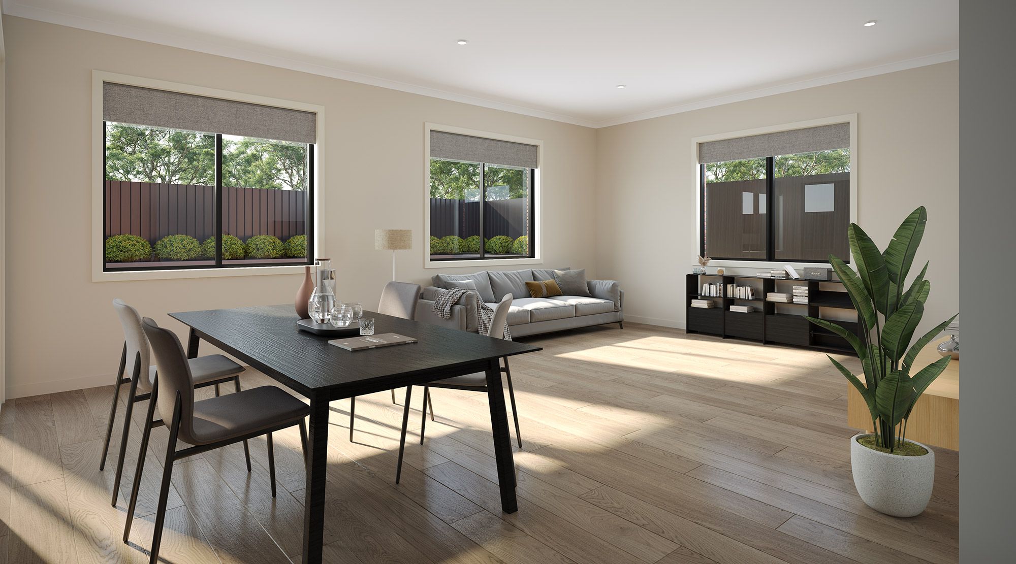 David  Bankside) Nth Knoxfield Unit 1 Dining Living LR