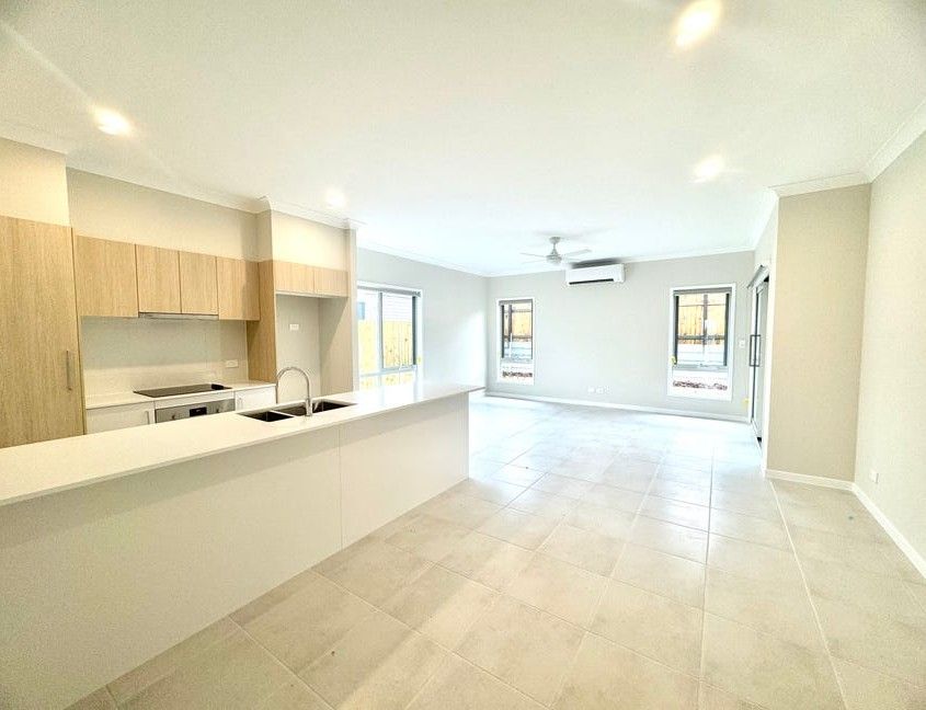 Tulip wood kitchen  living, dining
