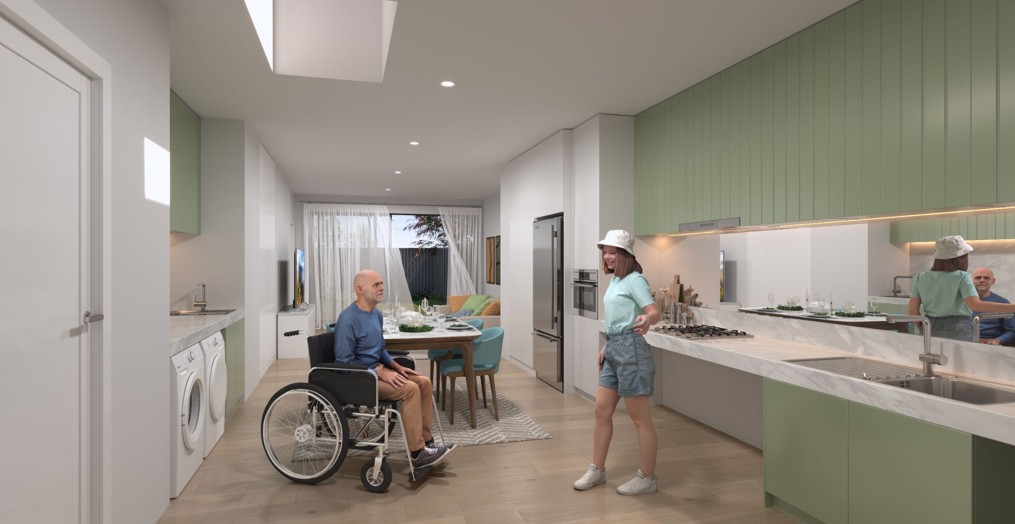 06   CAMERA GF ROOM 03 - KITCHEN DINING LIVING