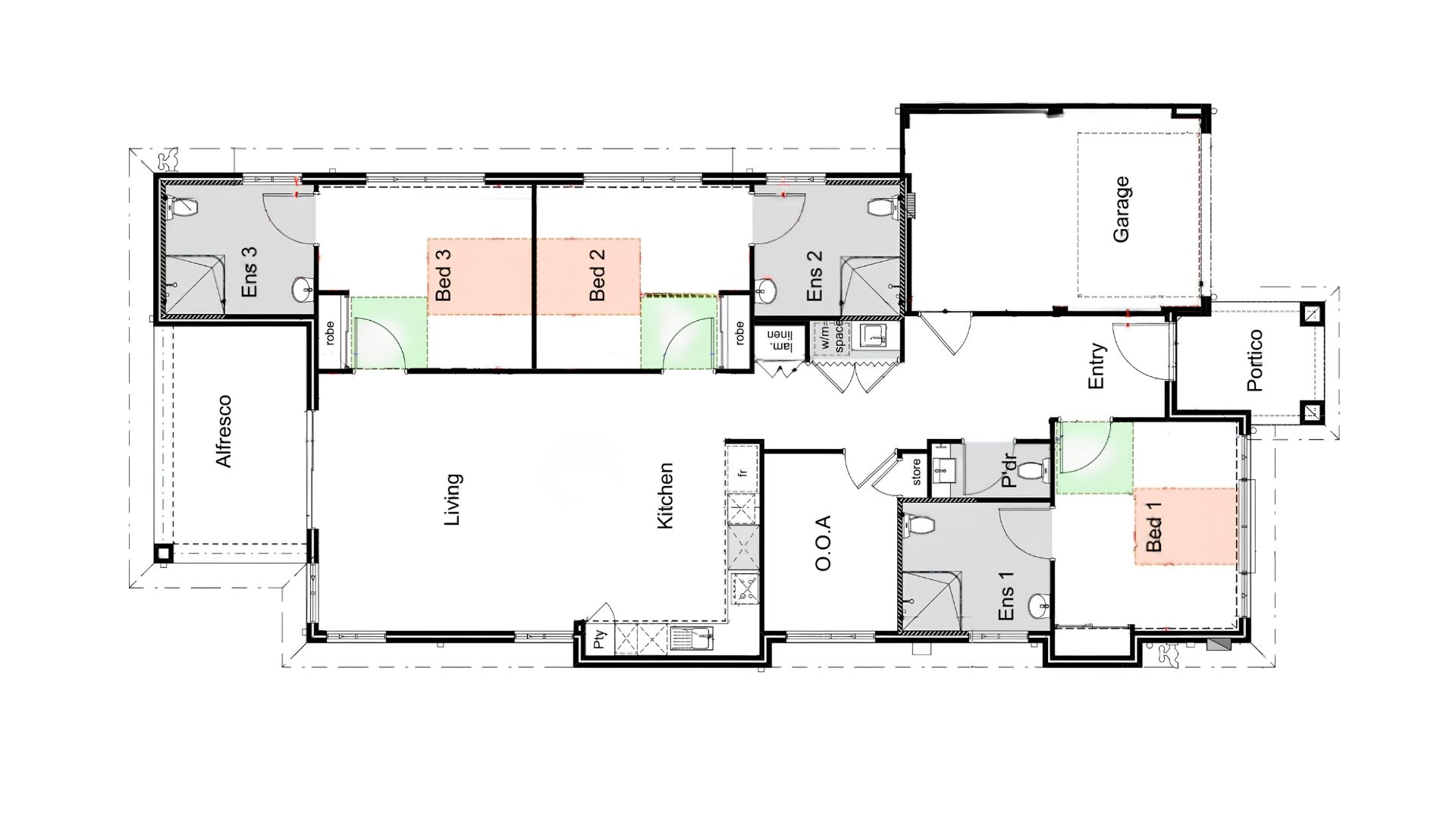 Ridgewood 12 floorplan
