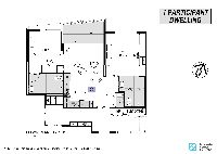 East Palm Beach   Type C Apartment Floorplan