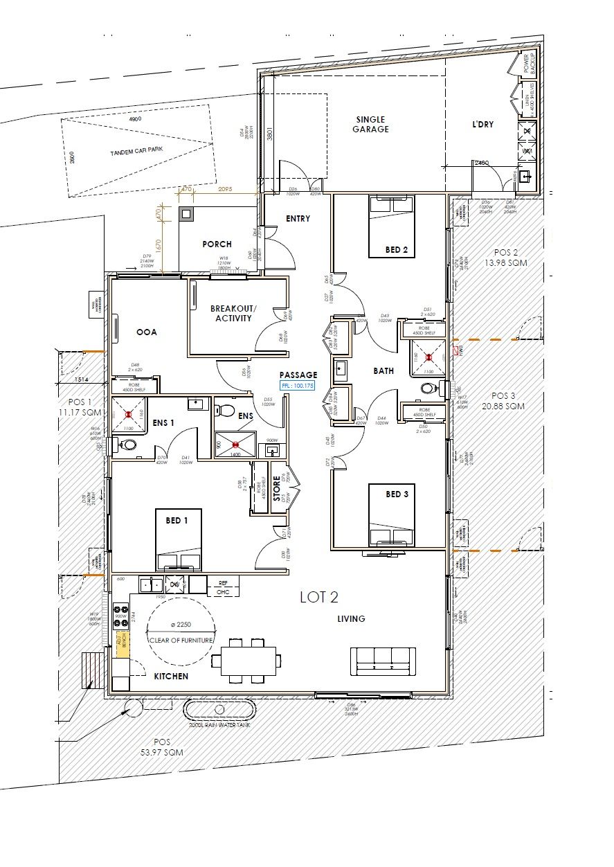 Chandler Rd Keysborough Floor Plan