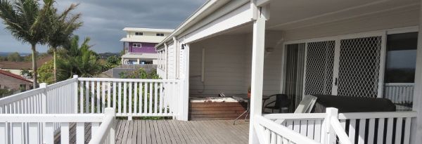 View from back balcony