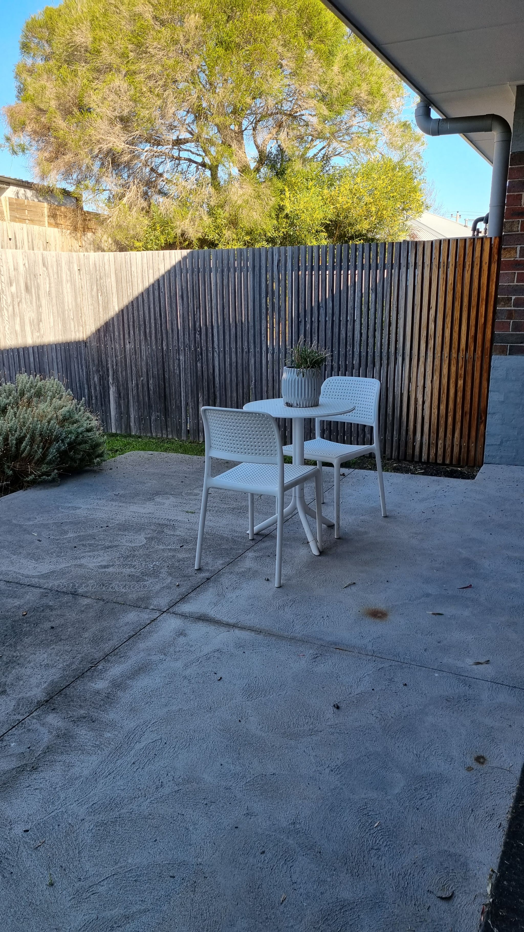 Vacant room Courtyard