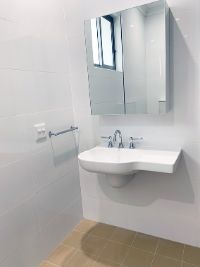 Matthew House Fully Accessible Bathroom Sink and Cabinet