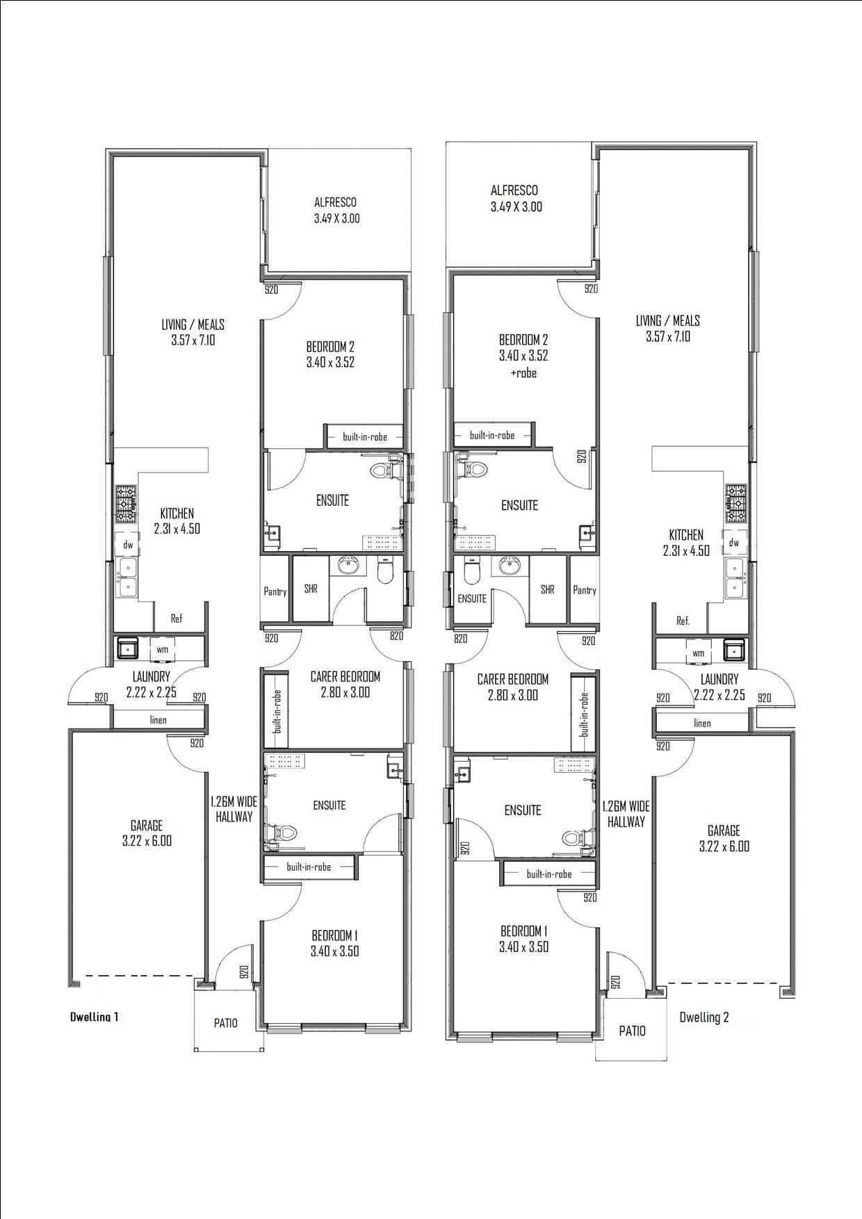 Floor Plan Meridian without address