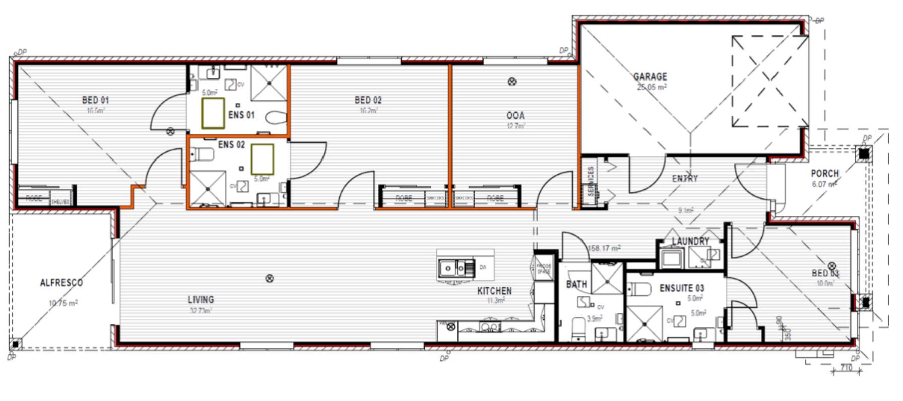 83 Floor plan