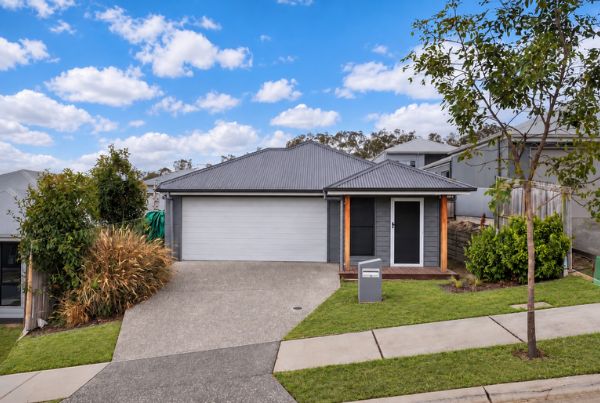 Modern Suburban Home with Landscaped Yard