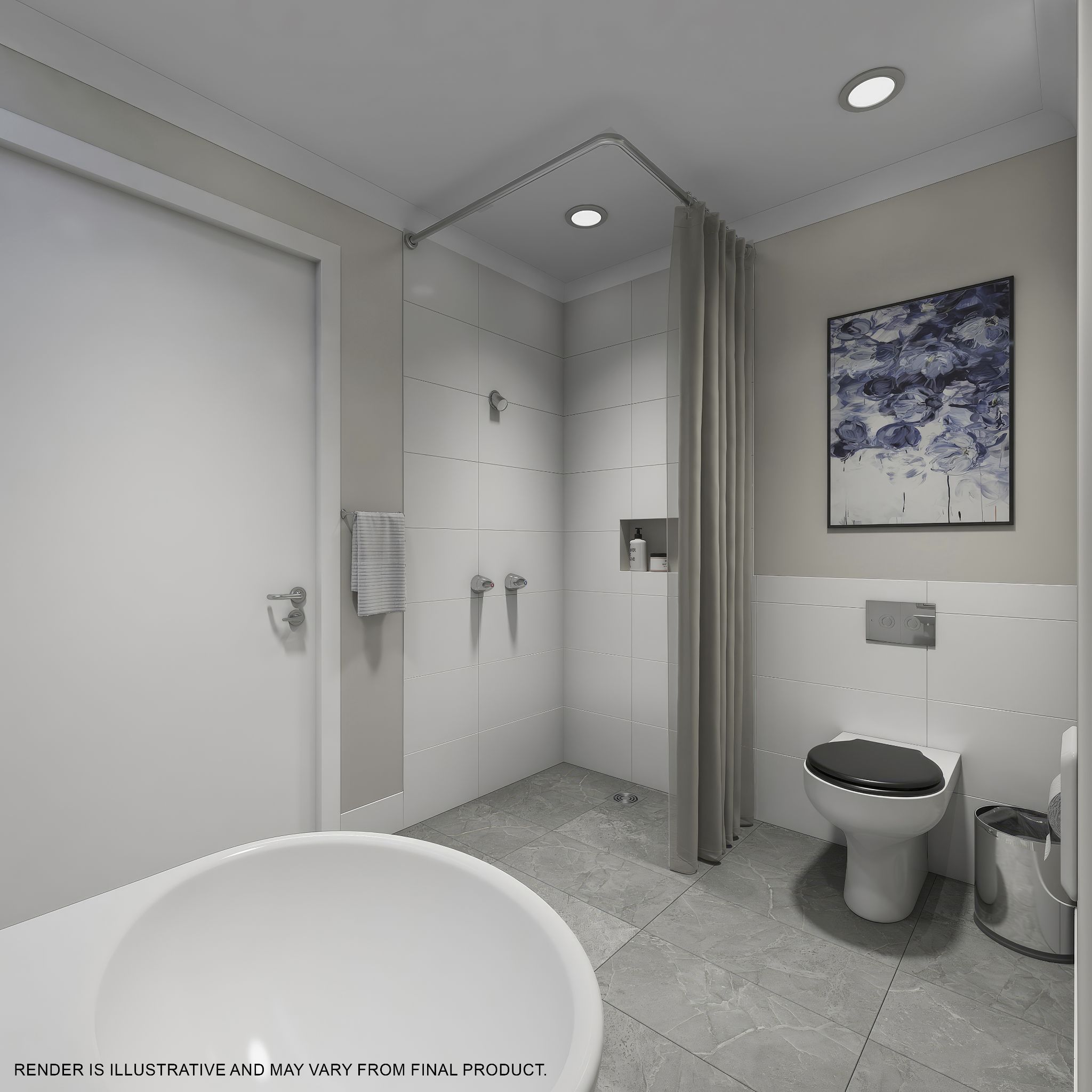 FINAL 1 Hilbert Markham Place - Lot 2 10B Bathroom_RENDER