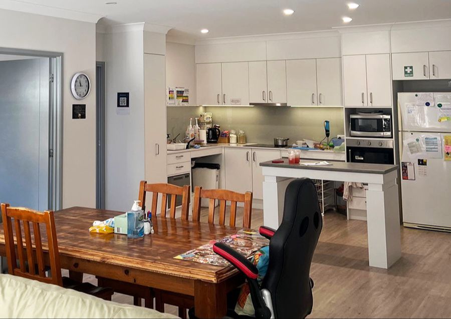 Shared Living Room and Kitchen