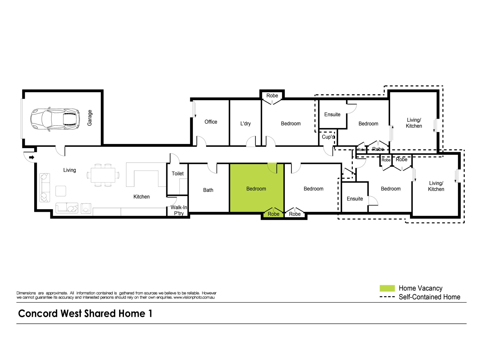 Concord West Shared Home 1
