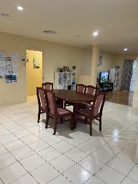 Grady dining with activity zone